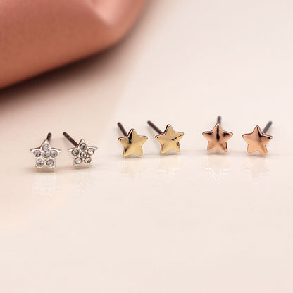 Star Earrings - Triple Pack