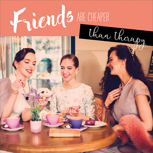 Friends therapy card