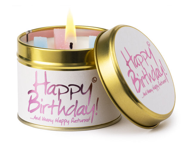 LilyFlame Happy Birthday Candle