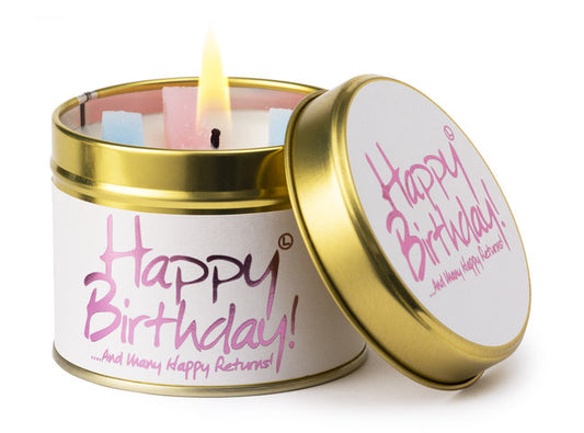 LilyFlame Happy birthday candle
