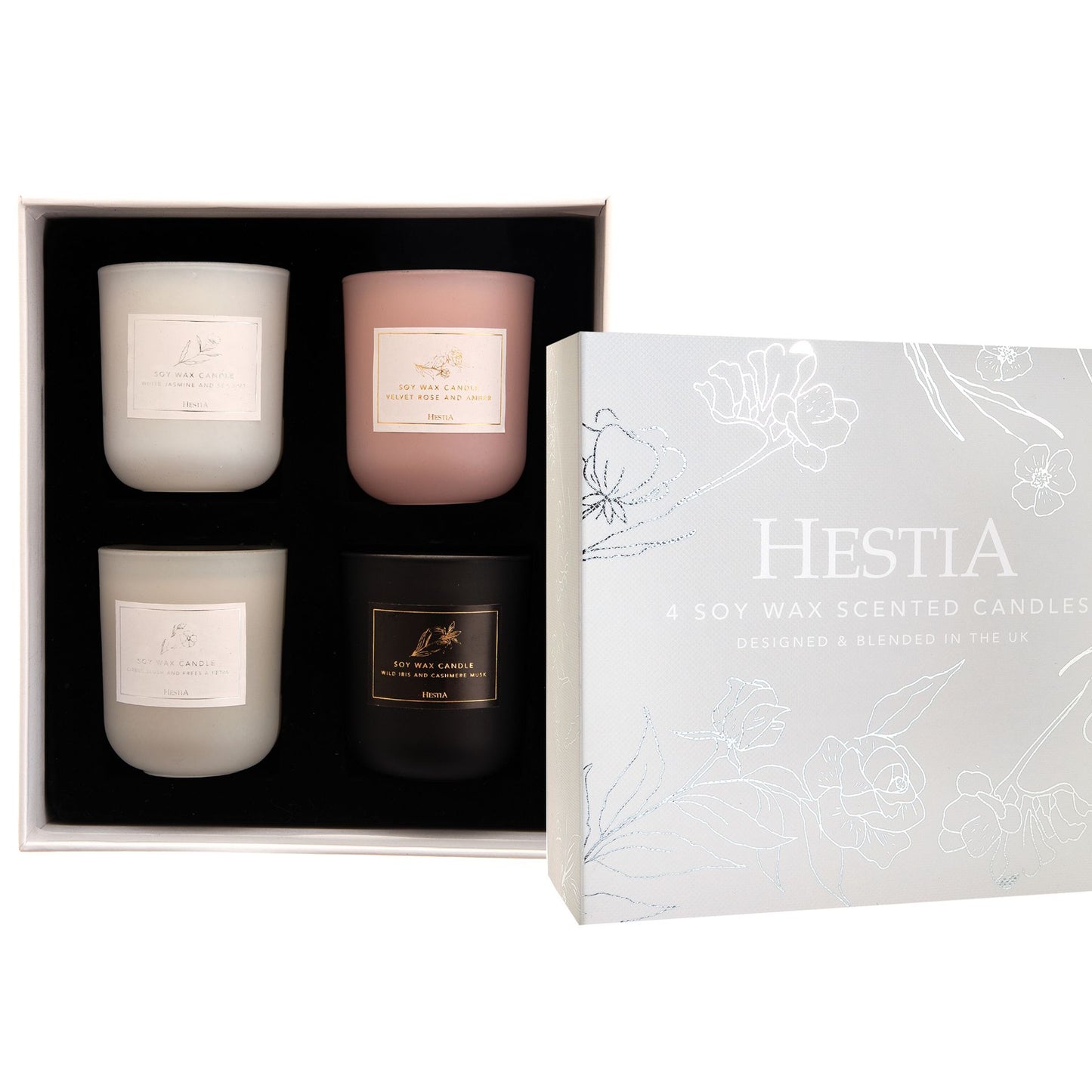 Soy Wax Candles - Set of 4
