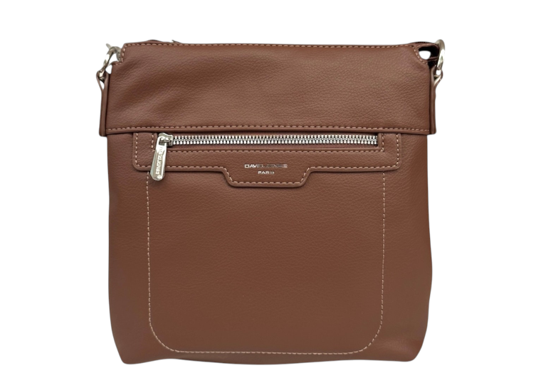 David Jones Cross-Body Bag - Red Mud