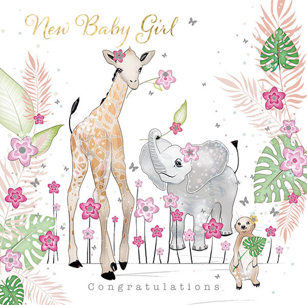 Baby Girl Card