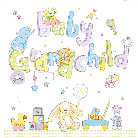 Baby grandchild card