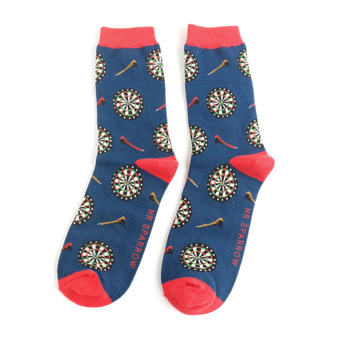 Men's Bamboo Darts Socks