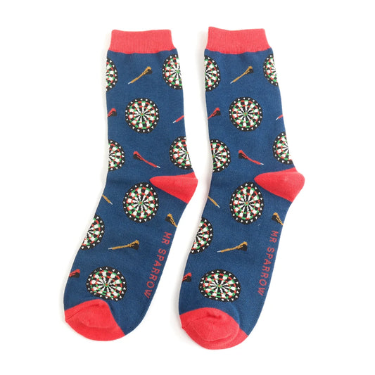 Men's Bamboo Darts Socks