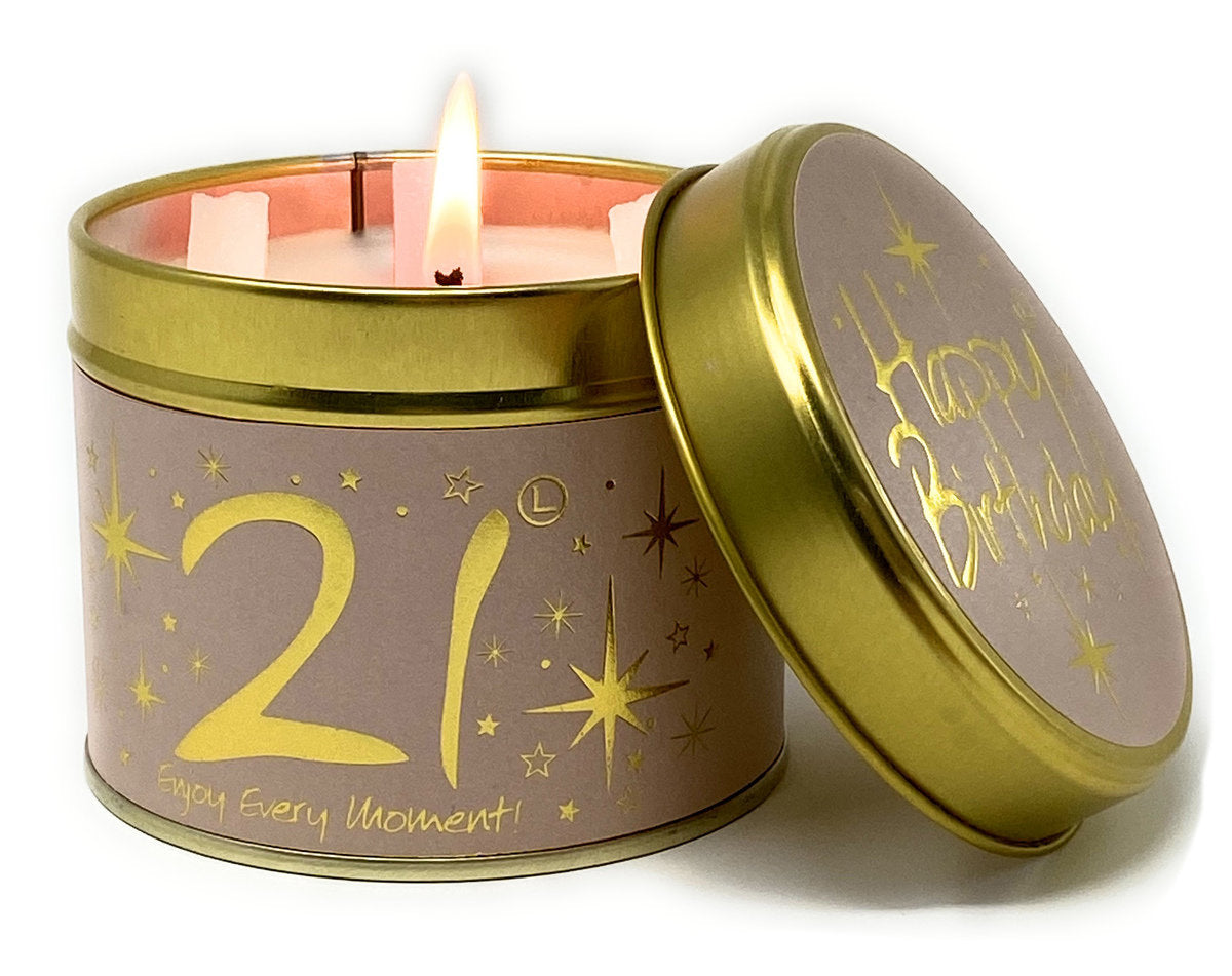 LilyFlame 21st Birthday Candle