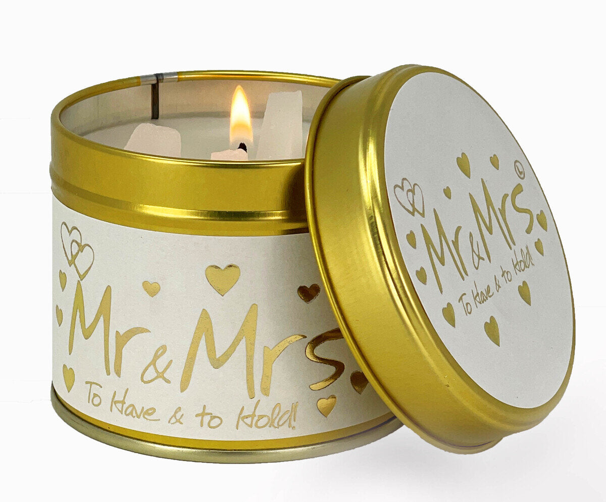 LilyFlame Mr and Mrs Candle