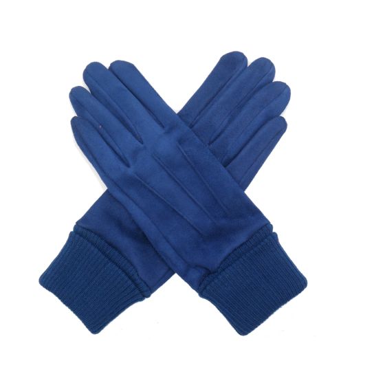 Cuffed Gloves - Blue