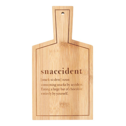 Snaccident serving board
