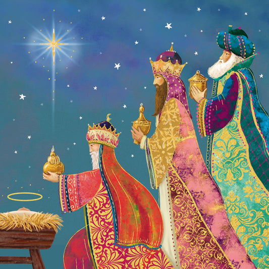Three Kings Christmas Cards (Pack of 10)